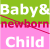 ベビー・チャイルド兼用シート(新生児不可)のアイコン画像